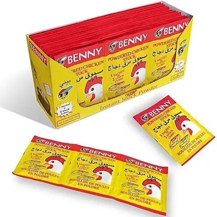 BENNY Powdered Chicken Flavoured Stock 17g (1 Sachet ) – Authentic African Taste